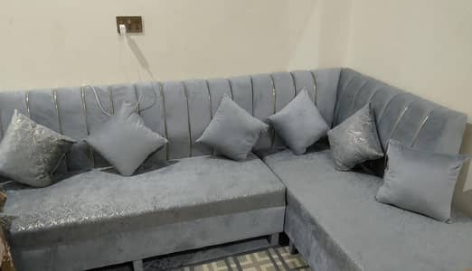 L-shaped sofa