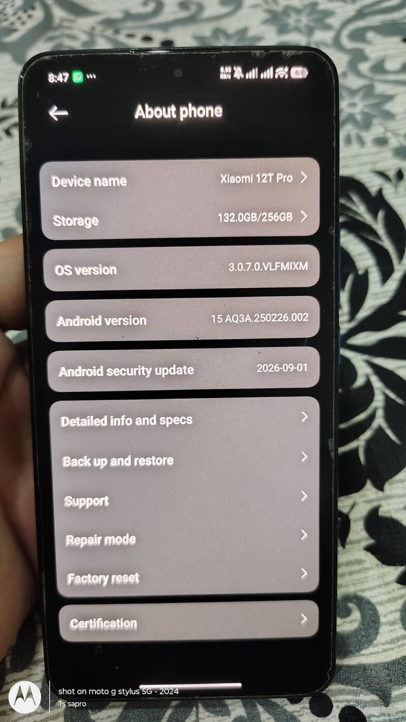 Xiaomi 12T Pro 2