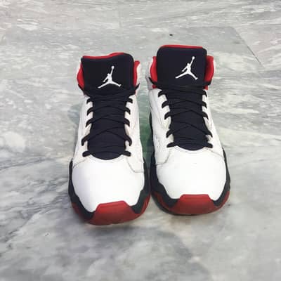 Original Nike Air Jordan Lift Off White Gym Red Trifted Size UK 6.5