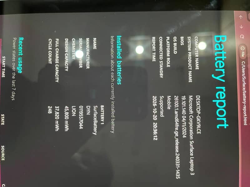 Microsoft surface laptop 3 3