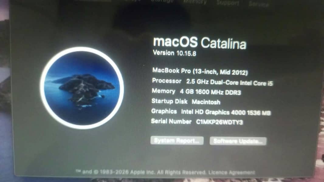 Macbook Pro 2012 3