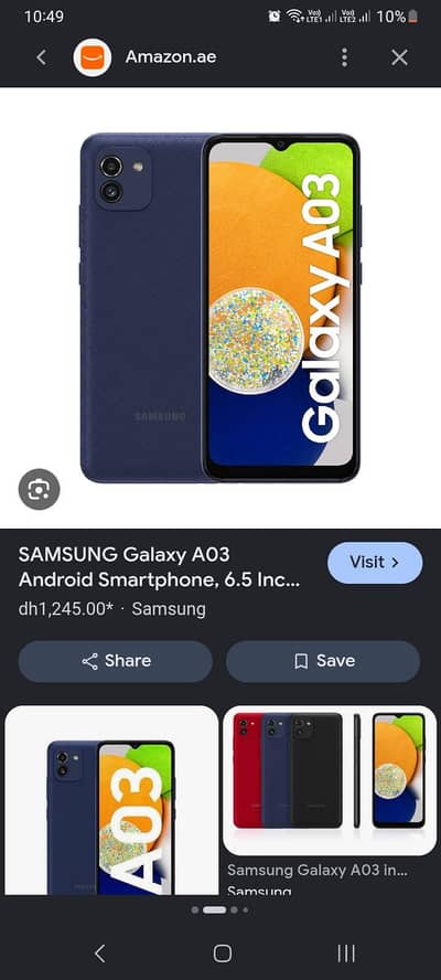 Samsung Mobile A03