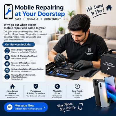 Mobile Repairing at Home | Doorstep Mobile Repair Service