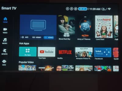 Led andriod wifi smart 43 inch