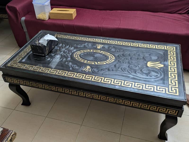 sofa set with tables 2