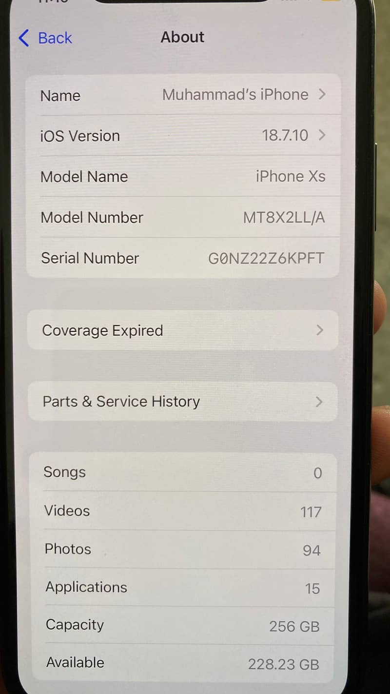 Apple iPhone XS 1