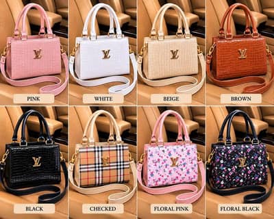 Women Leather Hand Bags ( Available In Different Colors)
