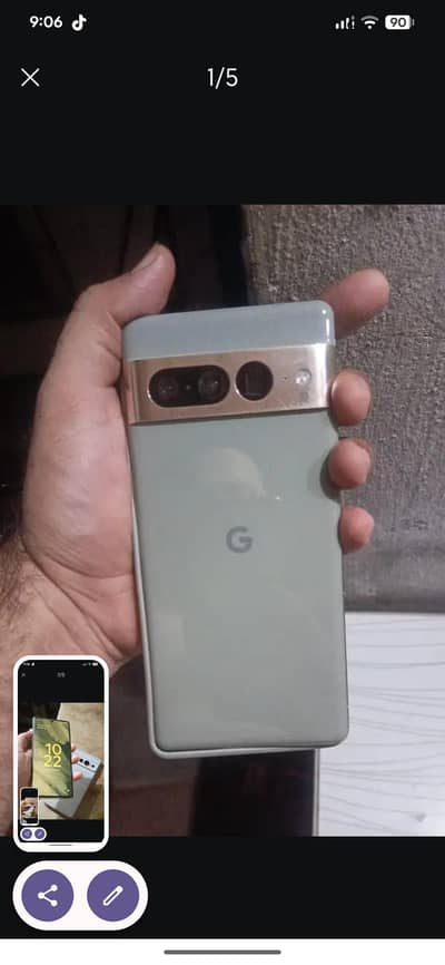 Google Pixel 7 Pro 12/128 cp aprov exchange possible