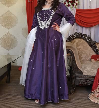 Purple maxi