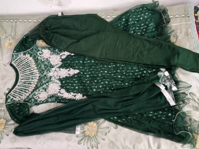 Emerald Green Party Wear Maxi - Worn Only Once - 10/10 Condition