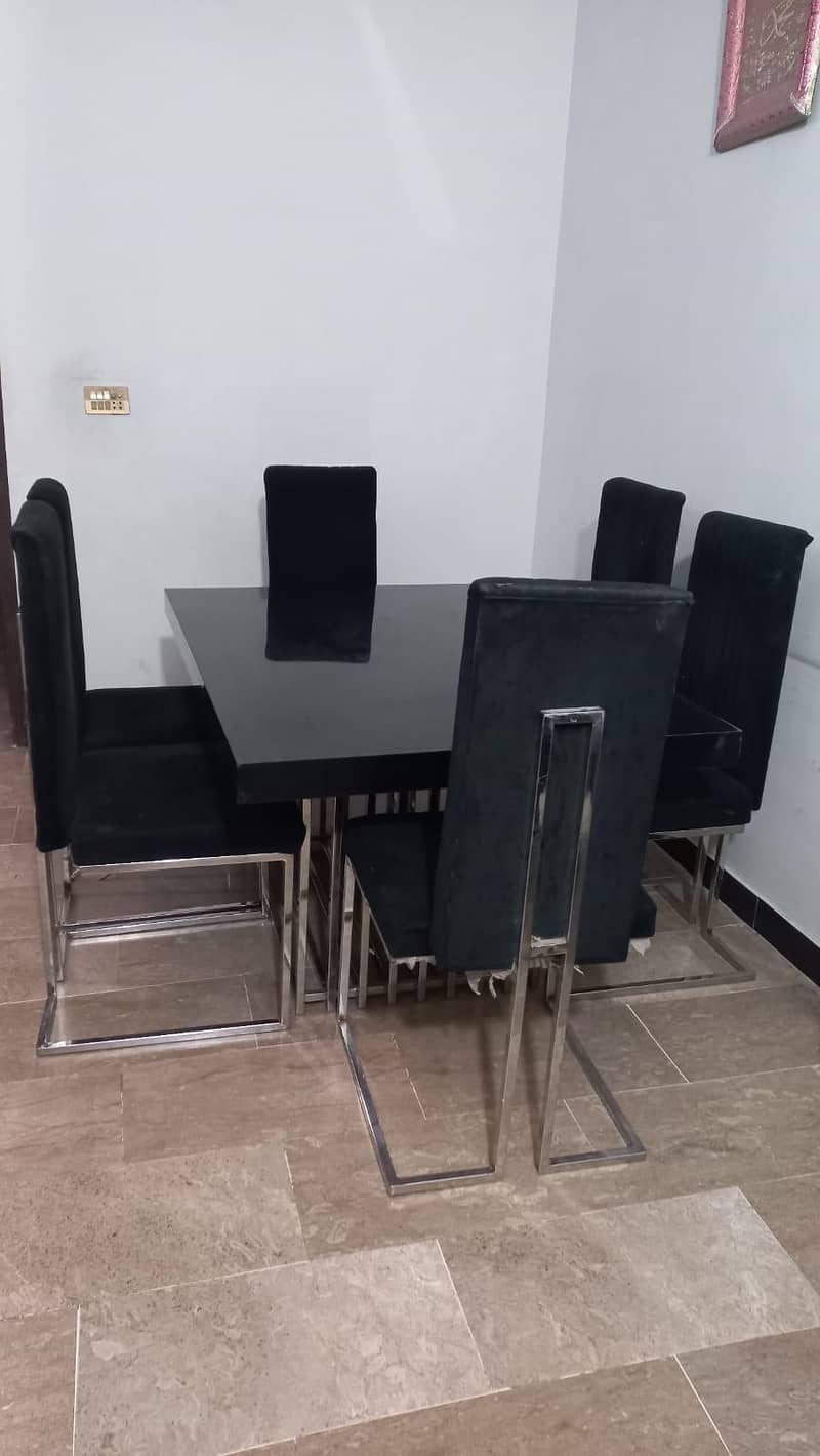Black Dining Table 0