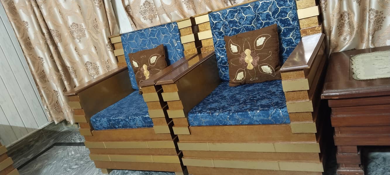 wooden sofa 1