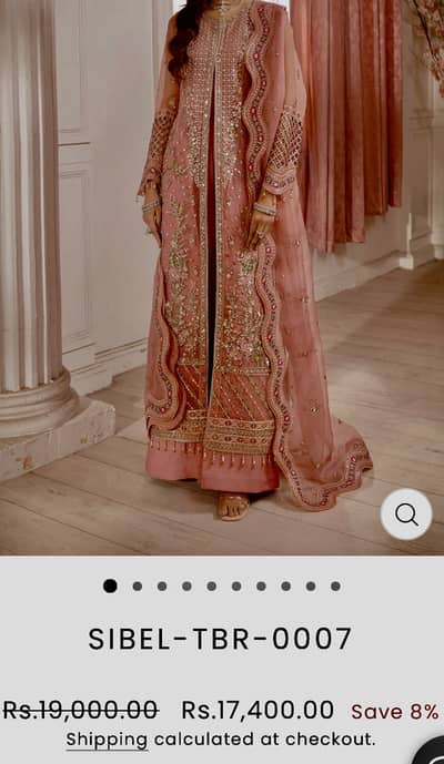 Women fancy dress Organza stuff fully embroidered in best condition