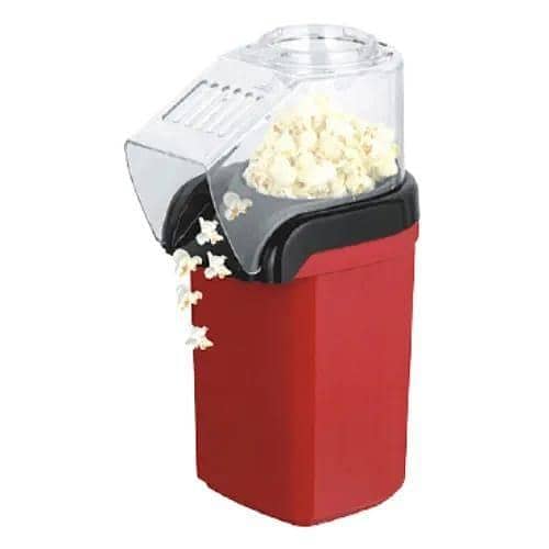 T   Popcorn Maker Hot Air Popcorn Popper 1200W With Measuring Cup Oil Free Home Party Corn Machine