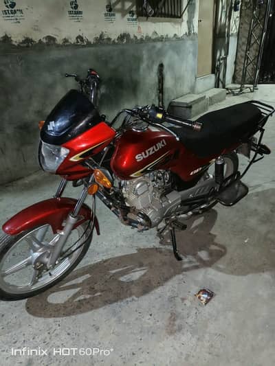 Sale my new Suzuki bike gd 110