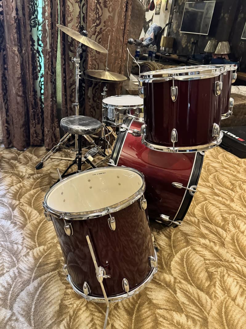 Olympic Drum Set|Olympic Drum Kit|Olympic Drums|Lahore 0