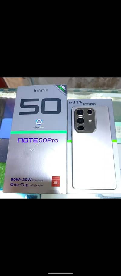 Infinix Note 50 Pro all 10 by 10 all okay with box complete