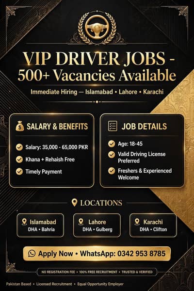 Driver, Cook, Maid, Baby Sitter, Buzurg Care