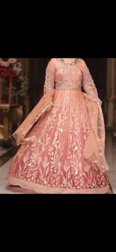 Pink peach maxi