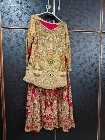 Bridal lehnga only 1 time use