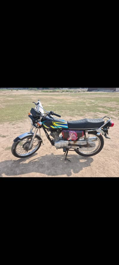 Honda cg 125 All Clear & ok file card and bio on the spot
