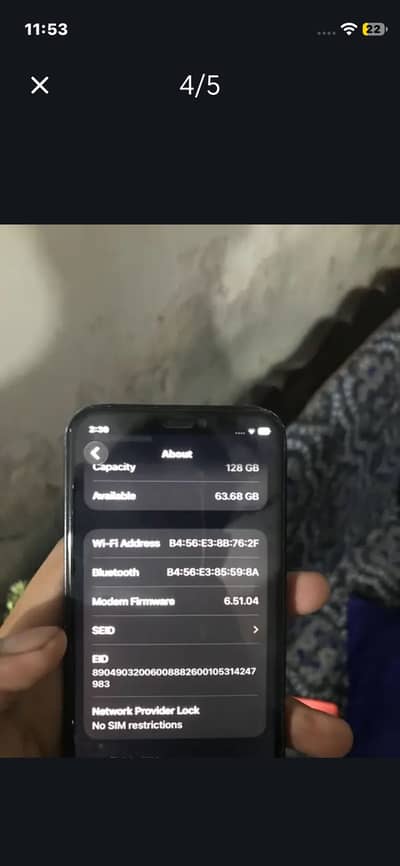 Apple iPhone 12 mini 128 GB exchange possible
