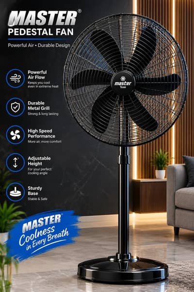 Master® padestal Fan