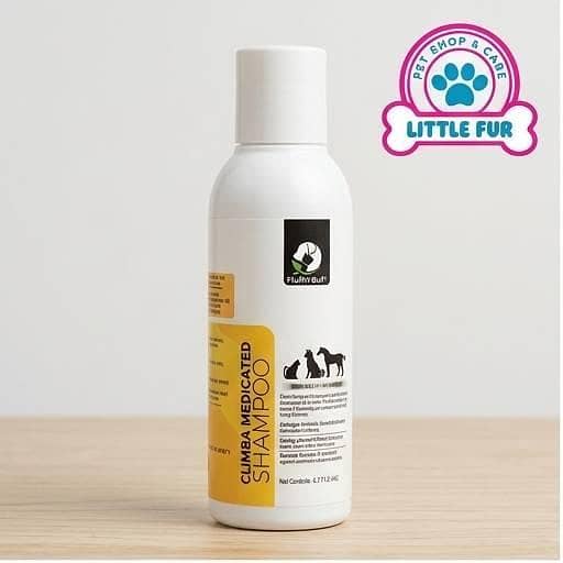 Fluff n Buff Climba Pet Medicated Shampoo for Dogs & Cats – Pet Grooming Shampoo