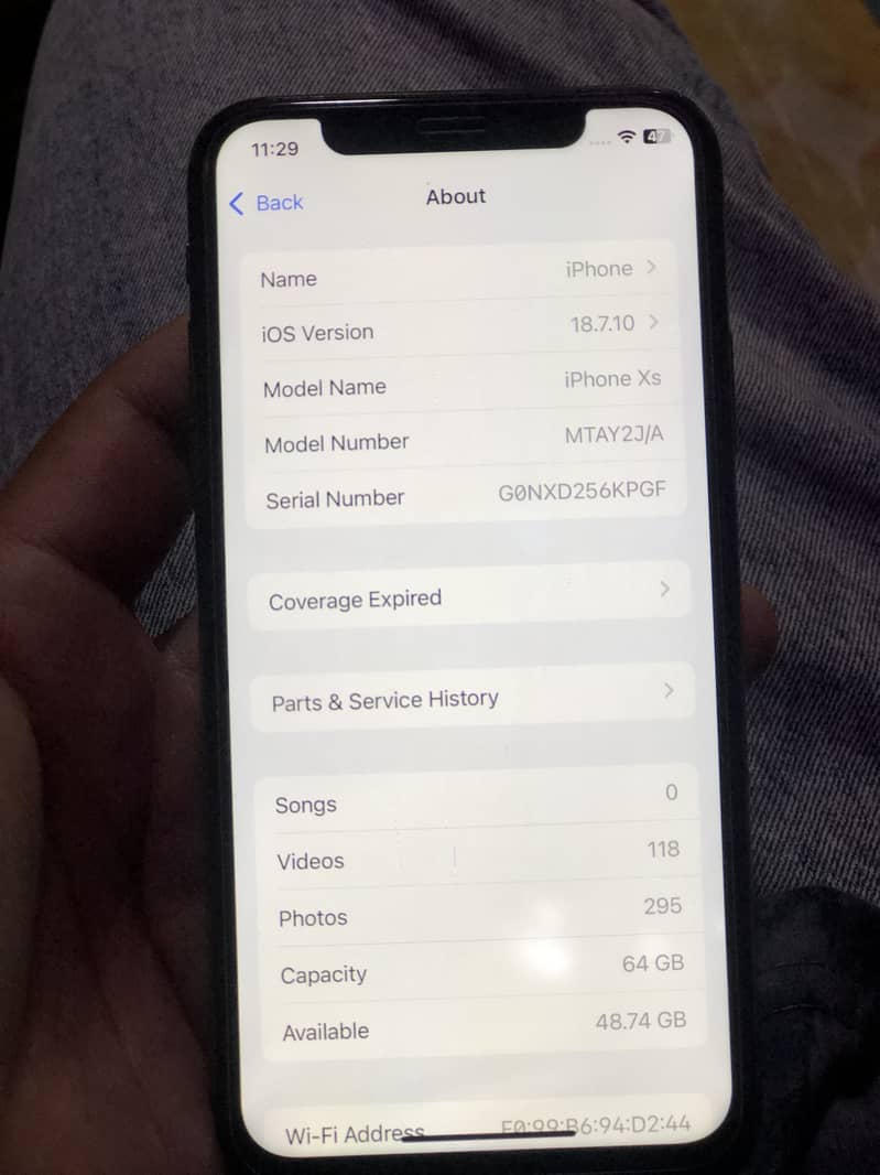Apple iPhone XS 3