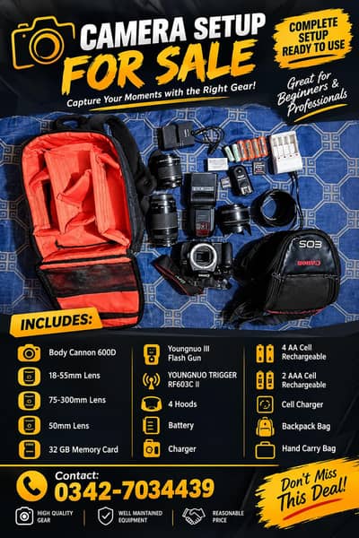 CANON 600D FOR SALE