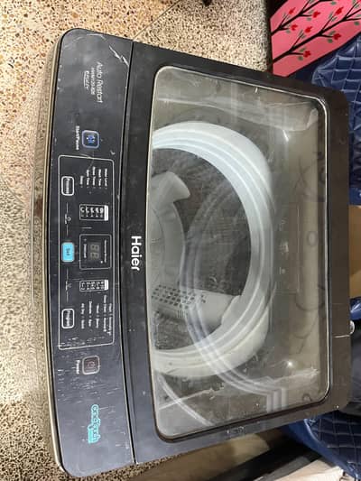 Haier top load Automatic washing machine 12kg (HWM120-826)-Excellent c