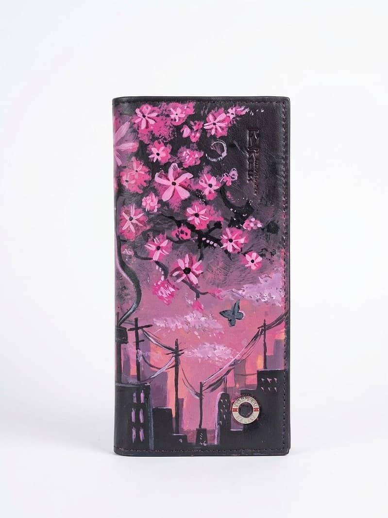 CUSTOMIZED HAND-PAINTED WALLET 1