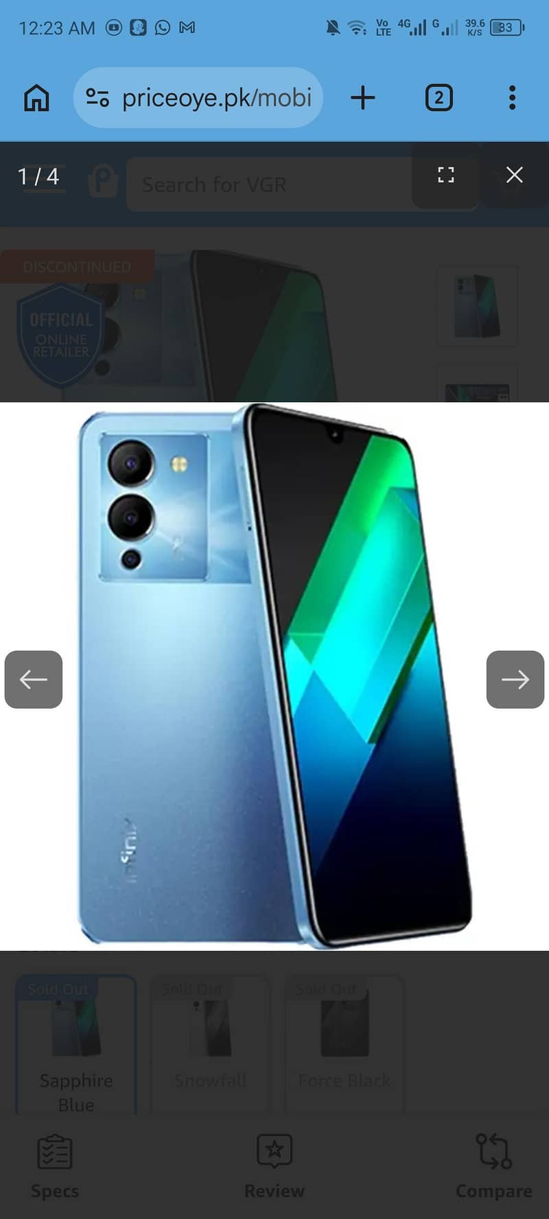 Infinix Note 12 0