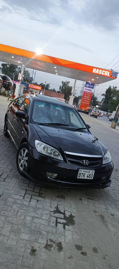 Honda Civic 2004 VTi Oriel 1.6 Manual | Pearl Black | 60-70% Genuine