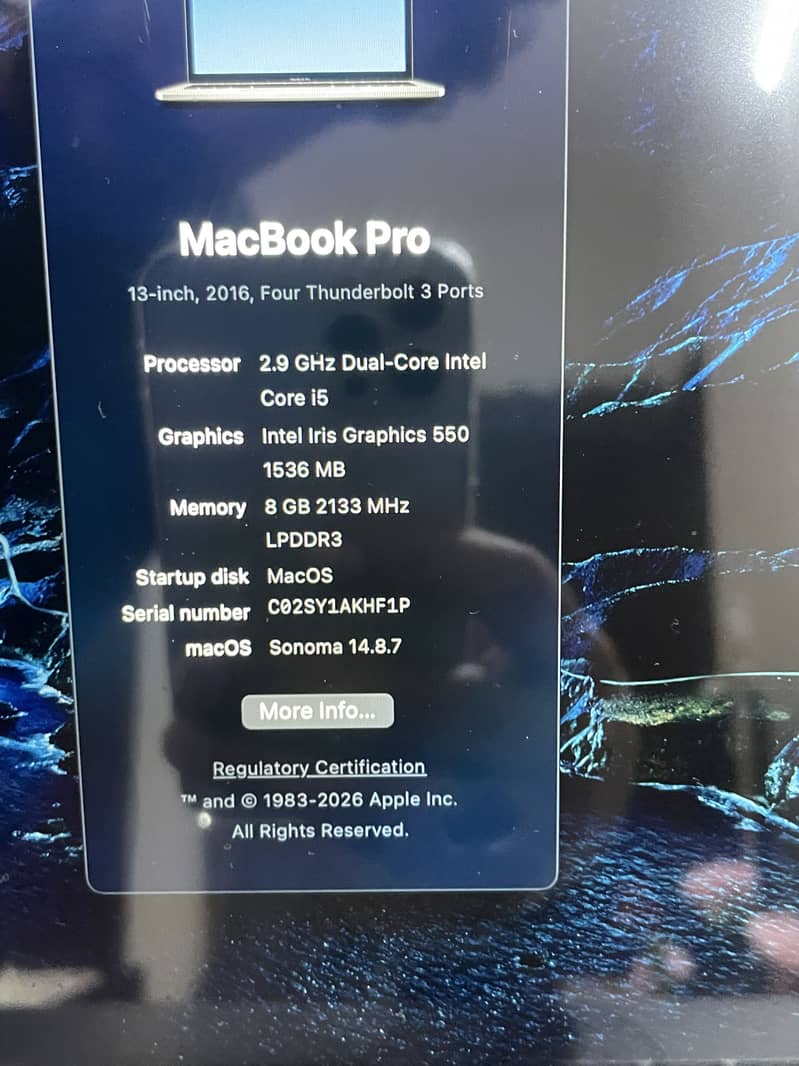 Macbook Pro M2 i5 3
