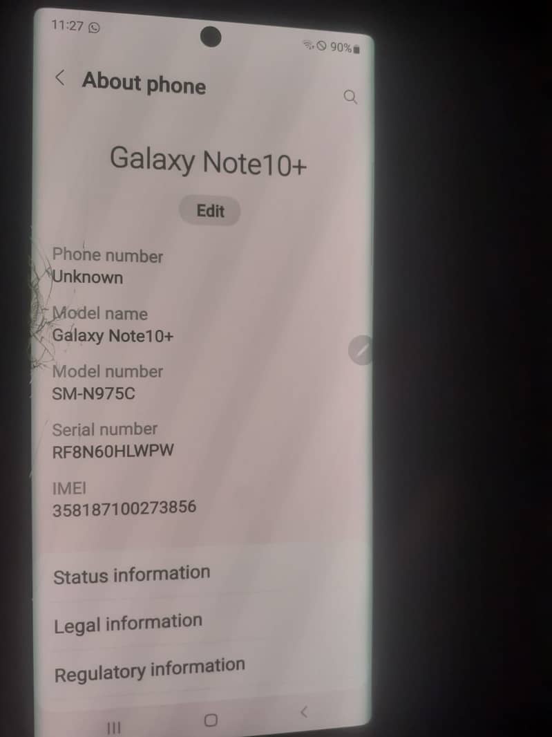 Samsung Mobile Note 10 Plus 0