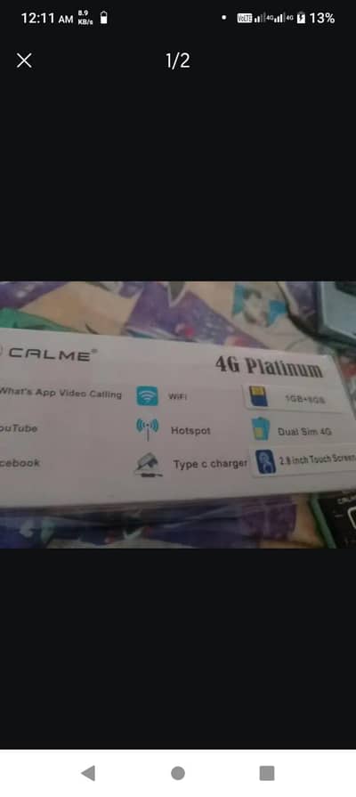 Calme 4G Platinum