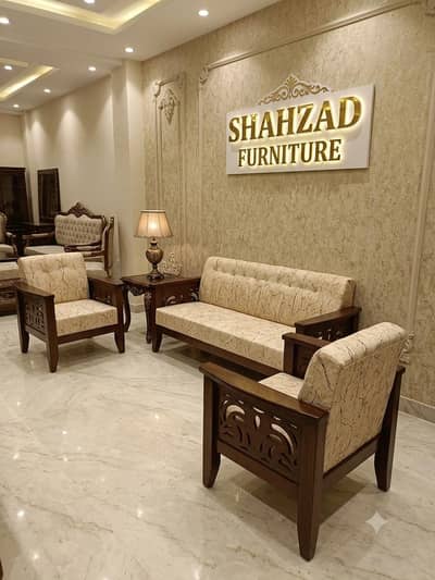 We deal in all kind of sofa sets and pure wooden sofas
