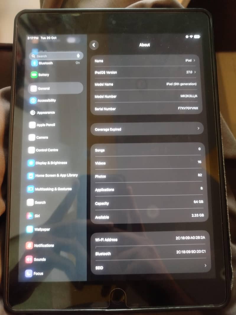 APPLE IPAD 9th Generation 2