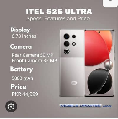 Itel S25 Ultra