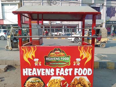 Fast Food counter | Burger & Fries counter