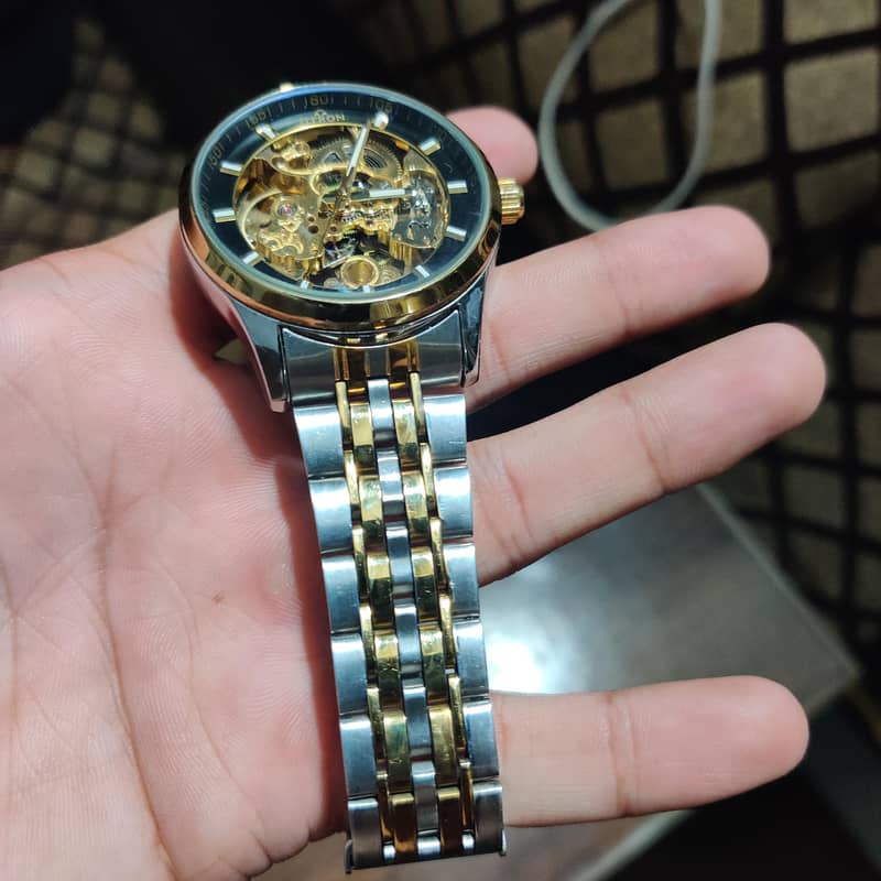 Fitron skeleton watch 0