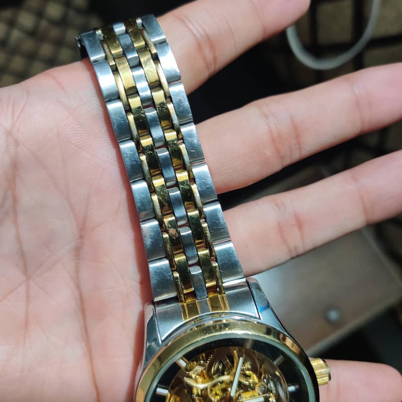 Fitron skeleton watch 4