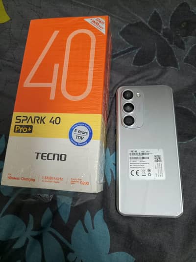 Tecno Spark 40 pro plus 16/256 gb 12 month warranty