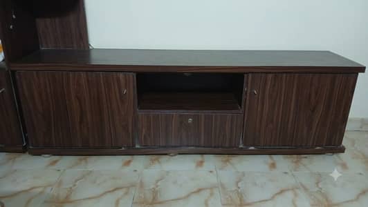 TV Console and Wardrobes