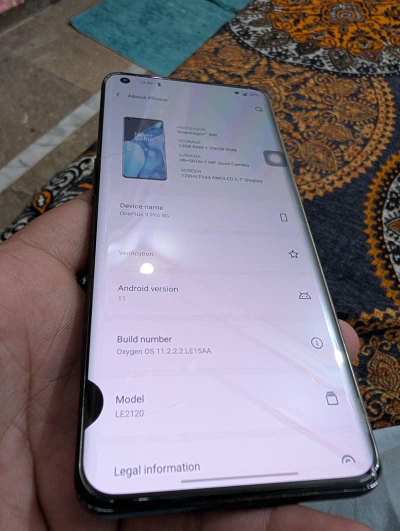 One Plus 9 Pro 6