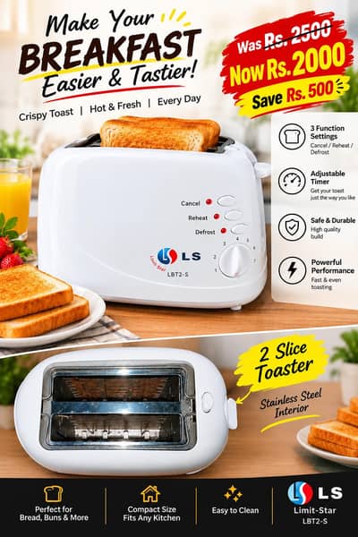Lima Star LS Toaster for Sale
