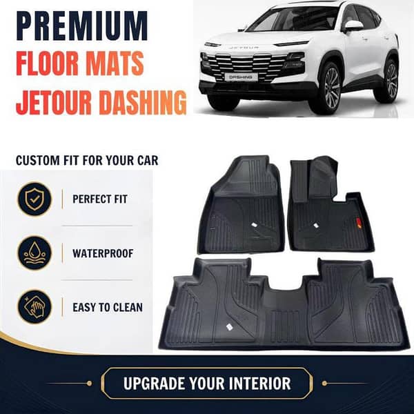 Car TPE Floor Mat - Jetour Dashing -Wear-Resistance Anti-Skid Heavy-Duty