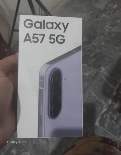 Samsung A57 box pack Denmark model 5g flg ship model