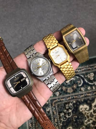 4 watches Lot